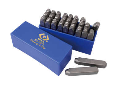 ZNACZNIKI ALFABETYCZNE 5MM (A - Z, &) 8 x 8MM King Tony 11427SQ05