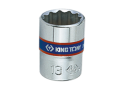 NASADKA KRÓTKA 1/4'' 13mm x 24mm, 12-kąt. King Tony 233013M