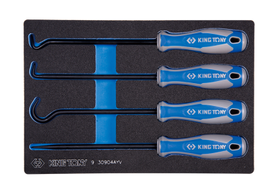 ZESTAW HAKÓW MONTAŻOWYCH, 4cz.- WKŁAD Z PIANKI DO WÓZKA King Tony 9-30904AYV