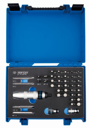 Wkrętak udarowy zestaw z bitami 5/16" (8mm) 43 cz. King Tony 4143FRV