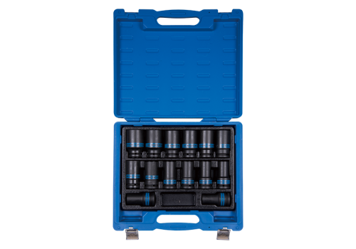 ZESTAW NASADEK UDAROWYCH 3/4" 14cz. DŁUGIE 6-kąt. 19 - 41mm King Tony 6414MP