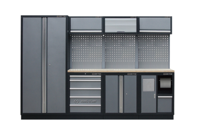 MEBLE WARSZTATOWE ZESTAW NR 3 szare KING TONY 87D11X03A-KG