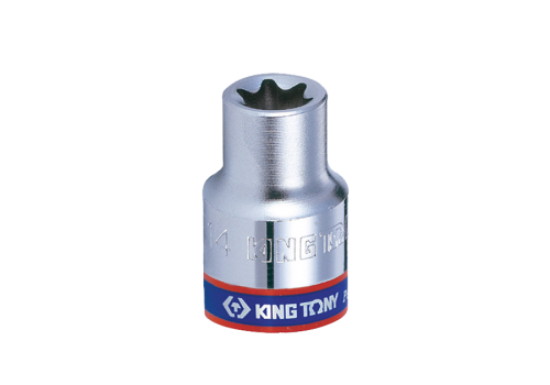 NASADKA KRÓTKA GWIAZDKOWA 1/4" E-TORX E10 x 24mm Cr-V King Tony 237510M