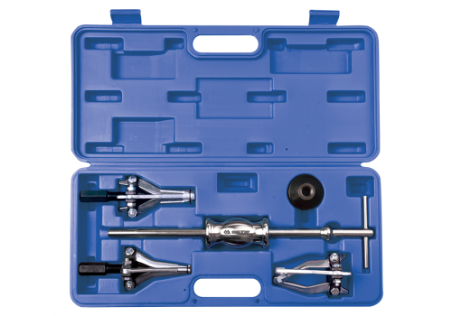 UNIWERSALNY ZESTAW ŚCIĄGACZY DO ŁOŻYSK 15 - 80mm Z MŁOTKIEM BEZWŁADNOŚCIOWYM King Tony 796401MR