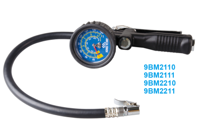 PISTOLET DO POMPOWANIA KÓŁ (160 PSI / 11 BAR) King Tony 9BM2110