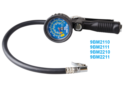 PISTOLET DO POMPOWANIA KÓŁ (220 PSI / 15 BAR) King Tony 9BM2210