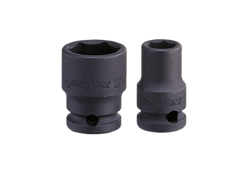 NASADKA UDAROWA 3/8" 9/16" x 32mm, 6-kąt King Tony 353518S