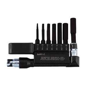 ZESTAW BITÓW 1/4" DO WKRĘTARKI 7 szt. POKRĘTŁEM L King Tony 2138PR01