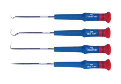ZESTAW HAKÓW PRECYZYJNYCH, 4cz. King Tony 30914AY