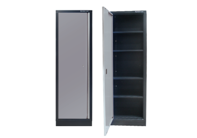 SZAFA JEDNOSKRZYDŁOWA WYSOKA SZARA King Tony 87D11-02A-KG