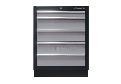 SZAFKA Z 5 SZUFLADAMI SZARA King Tony 87D11-05A-KG