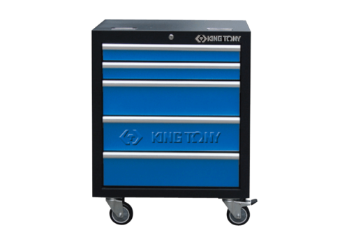WÓZEK 5-SZUFLADOWY NIEBIESKI King Tony 87D11-12A-KB