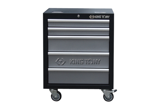 WÓZEK 5-SZUFLADOWY SZARY King Tony 87D11-12A-KG