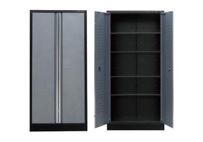 SZAFA DWUSKRZYDŁOWA WYSOKA SZARA King Tony 87D11-18A-KG