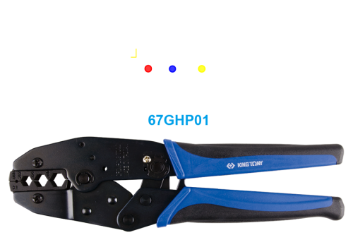 ZACISKARKA PRASKA DO KOŃCÓWEK IZOLOWANYCH KABLI 0.5-6.0MM2 King Tony 67GH-09