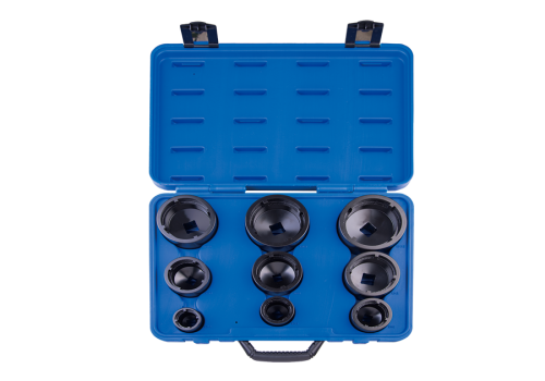 ZESTAW NASADEK 1/2", 3/4" WEWNĘTRZNYCH DO NAKRĘTEK ŁOŻYSK TMFS 4-12 King Tony 7K09MP