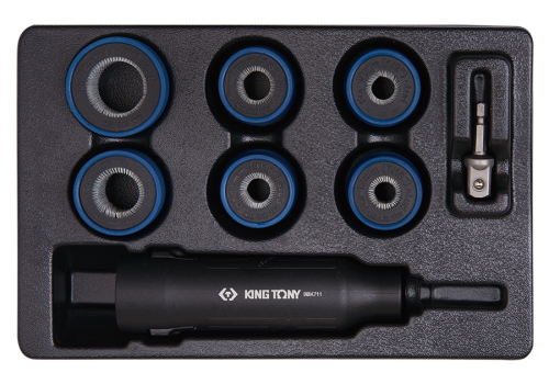 ZESTAW DO CZYSZCZENIA ŚRUB I SZPILEK 8 CZ. King Tony 9BK7008