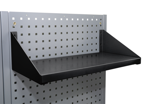 WISZĄCA PÓŁKA 602x281x178mm. CZARNA King Tony 87D11-26A-K