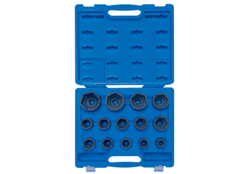 ZESTAW NASADEK UDAROWYCH 3/4" 14cz. 6-kąt. 24-65mm WALIZKA King Tony 6424MP