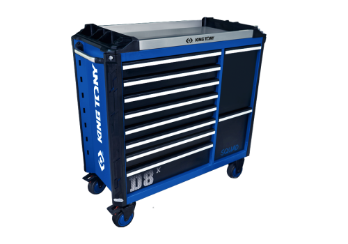 WÓZEK WARSZTATOWY SQUAD - 10 SZUFLAD King Tony 87SQ32-10BA-BK