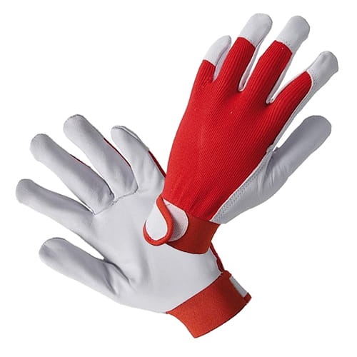 RĘKAWICE ROBOCZE SKÓRA r. 9 (12 PAR)