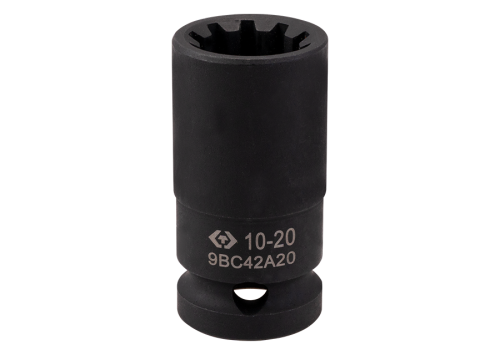 NASADKA KRÓTKA UDAROWA 1/2" 20mm - 10-kąt (Audi A8. S6 & Porsche Cayenne) King Tony 9BC42A20