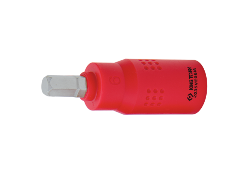 NASADKA IZOLOWANA 1/4" Z KOŃCÓWKĄ HEX 5 x 54mm King Tony 2035VE05