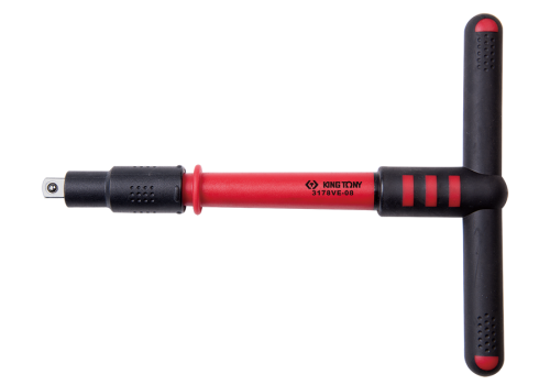 UCHWYT TYPU T IZOLOWANY DO NASADEK 3/8" 200mm King Tony 3178VE-08