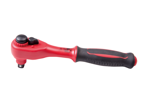 GRZECHOTKA IZOLOWANA Z PRZYCISKIEM 3/8" 200mm King Tony 3771VE-08