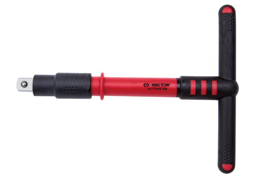 UCHWYT TYPU T IZOLOWANY DO NASADEK 1/2" 200mm King Tony 4178VE-08