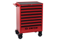 WÓZEK WARSZTATOWY 8 SZUFLAD CZERWONY King Tony 87437-8U