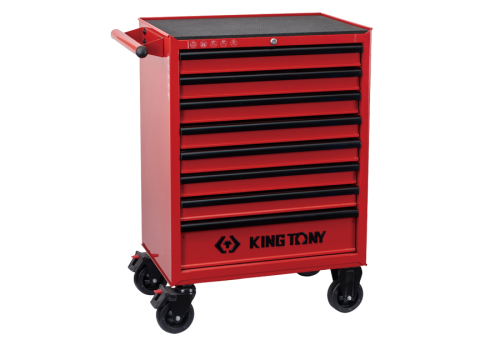 WÓZEK WARSZTATOWY 8 SZUFLAD CZERWONY King Tony 87437-8U