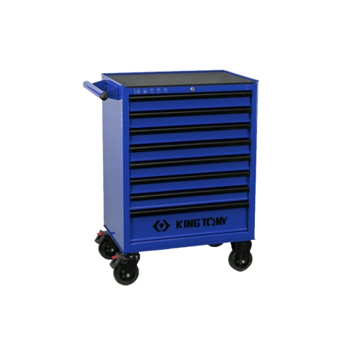 WÓZEK WARSZTATOWY 8 SZUFLAD NIEBIESKI King Tony 87437-8U-B