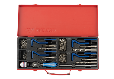 ZESTAW DO NAPRAWY GWINTÓW M5 - M10, Z AKCESORIAMI, 119 SZT. King Tony 11311MQ02