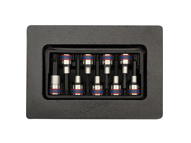 ZESTAW NASADEK IMBUS TORX 1/2'' 9 cz. DŁUGIE T20 - T60 WKŁAD DO WÓZKA King Tony 9-4119PR