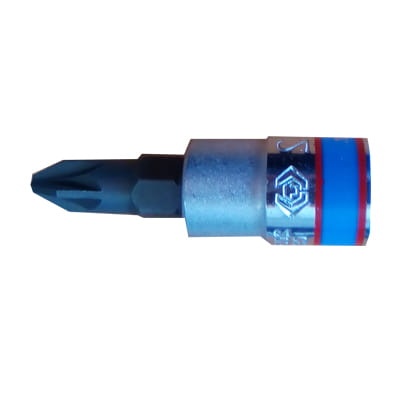 NASADKA 1/4'' Z KOŃCÓWKĄ POZIDRIV No.2 x 37mm King Tony 203802