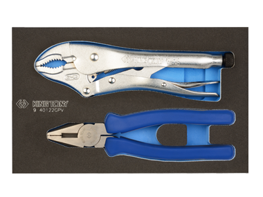 ZESTAW SZCZYPIEC 6111-08 + 6011-10R, WKŁAD Z PIANKI, DO WÓZKA King Tony 9-40122GPV