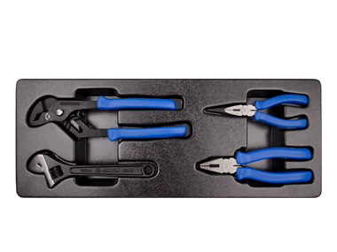 ZESTAW SZCZYPIEC 3611-08P + 6111-07 + 6511-10A + 6311-06, WKŁAD DO SKRZYNKI King Tony 9-90104GP