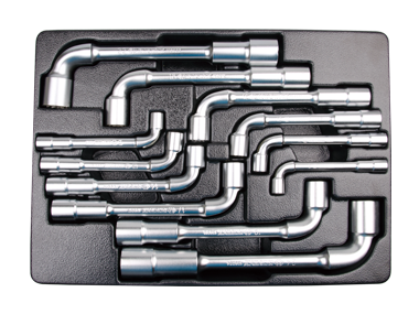 ZESTAW KLUCZY FAJKOWYCH 12cz. 8 - 24mm, WKŁAD DO WÓZKA King Tony 9-1912MR