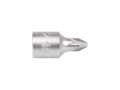NASADKA 1/4'' Z KOŃCÓWKĄ KRZYŻAKOWĄ PZ1 x 25mm King Tony 201801X