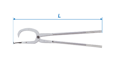 SZCZYPCE DO SPRĘŻYN HAMULCÓW BĘBNOWYCH HGV 525mm King Tony 9BC124