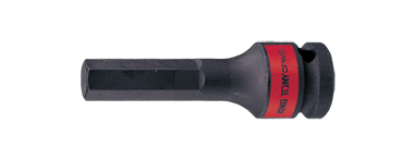 NASADKA UDAROWA 1/2" Z KOŃCÓWKĄ HEX 1/4" x 80mm King Tony 401508S