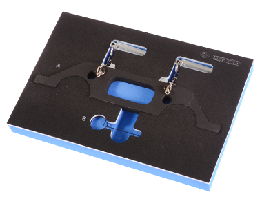 ZESTAW BLOKADY ROZRZĄDU (FIAT/VAUXHALL/OPEL)do silników łańcuchowych 2,2,16v z podwójnym wałkiem rozrządu King Tony 9AT1002E