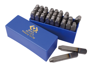 ZNACZNIKI ALFABETYCZNE WZMACNIANE 5MM (A - Z, &) 11 x 11MM King Tony 11527SQ05