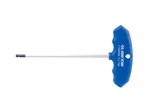 IMBUS Z UCHWYTEM ''T'' HEX Z KULKĄ 5mm x 150mm King Tony 115005MR