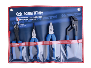 ZESTAW SZCZYPIEC 4 SZT. King Tony 42124GP