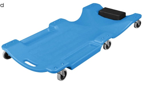 LEŻANKA WARSZTATOWA PLASTIKOWA King Tony 87C23A-B