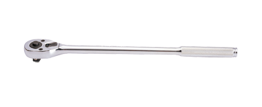 GRZECHOTKA Z PRZYCISKIEM 1/2'' 32 ZĘBY 250mm UCHWYT MOLETOWANY King Tony 4762-10F