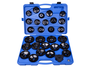 ZESTAW KLUCZY NASADOWYCH DO FILTRÓW OLEJU 30 cz. King Tony 9AE6030