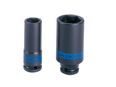 NASADKA DŁUGA UDAROWA 1/2'' 30mm x 80mm, 6-kąt King Tony 443530M